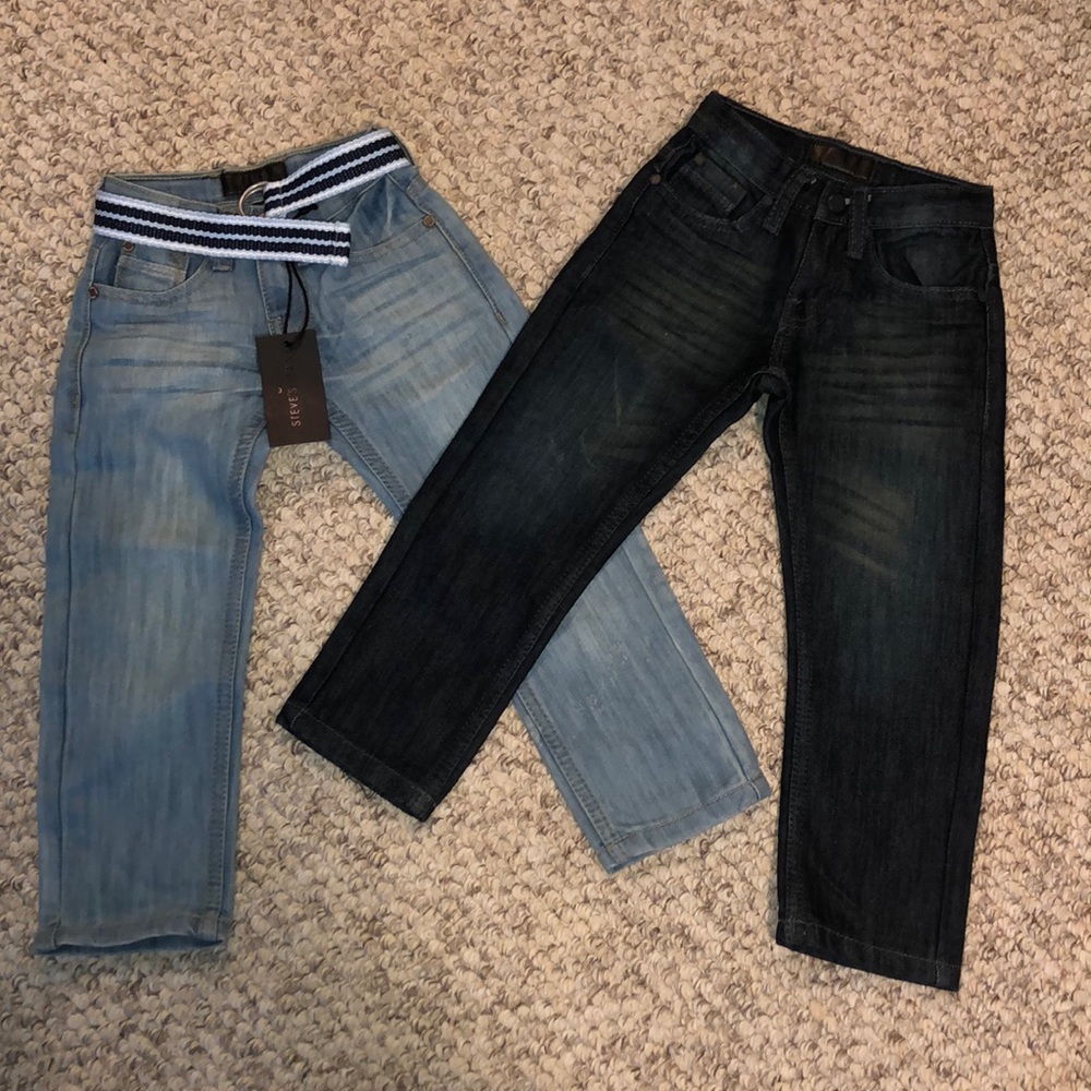 Brand new, never worn toddler jeans